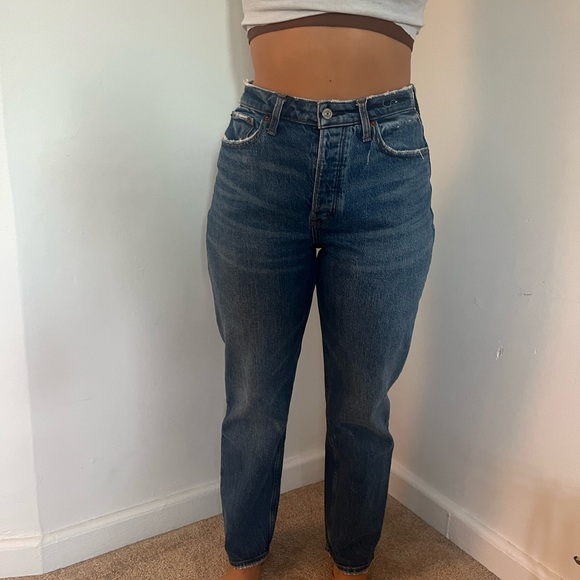 A&F Dad Jeans Curve Love High Rise - Picture 4 of 11